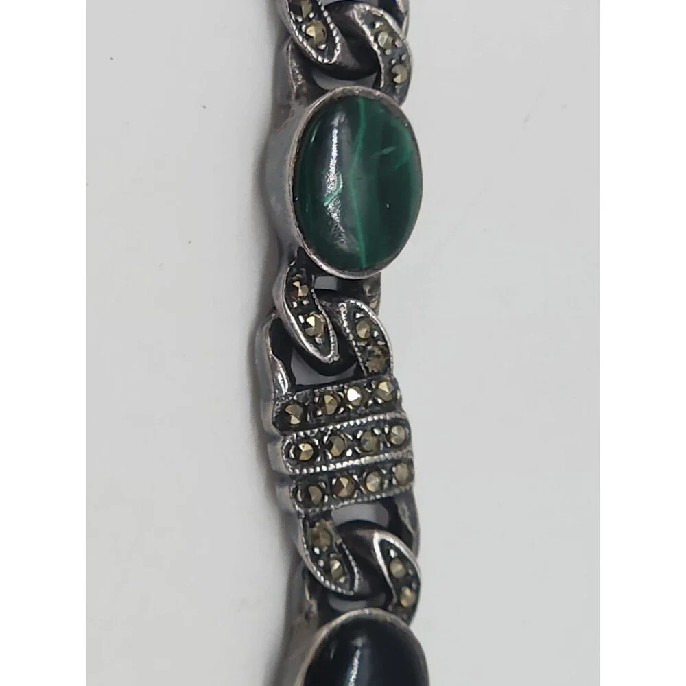 Sterling Silver Marcasite 7